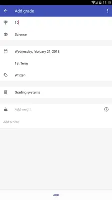 School Planner android App screenshot 1