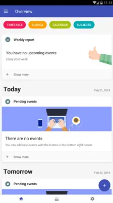 School Planner android App screenshot 2
