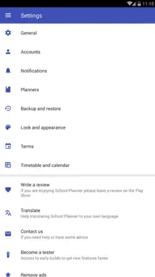 School Planner android App screenshot 6